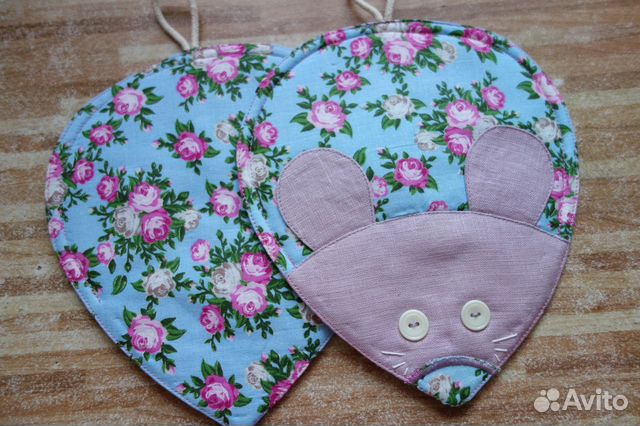 Прихватка, сувенир Мышонок