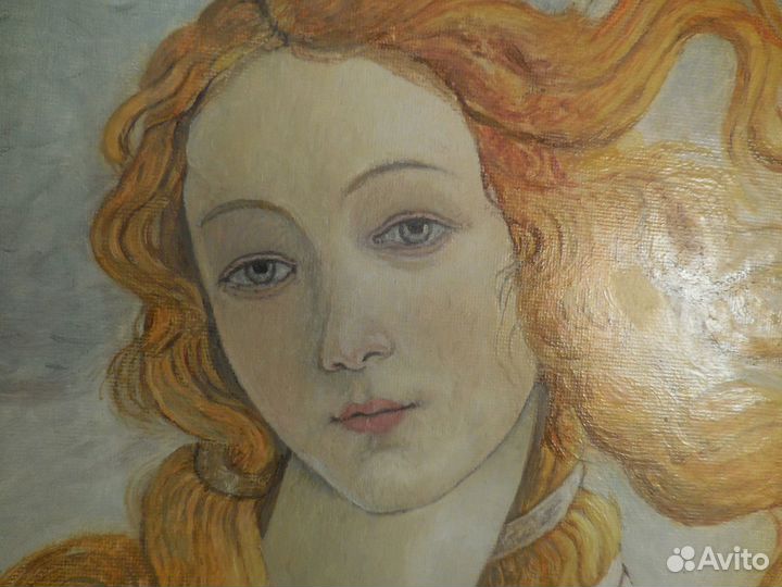 Копия фрагмент картины Рождение Венеры