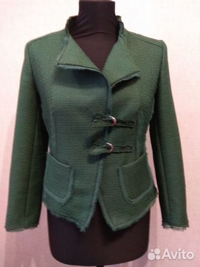 Жакет твидовый marella в стиле Бохо 44р