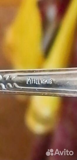 Сервировочная лопатка мельхиор