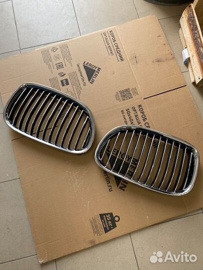 Решетка радиатора BMW 7 F01 F02 комплект