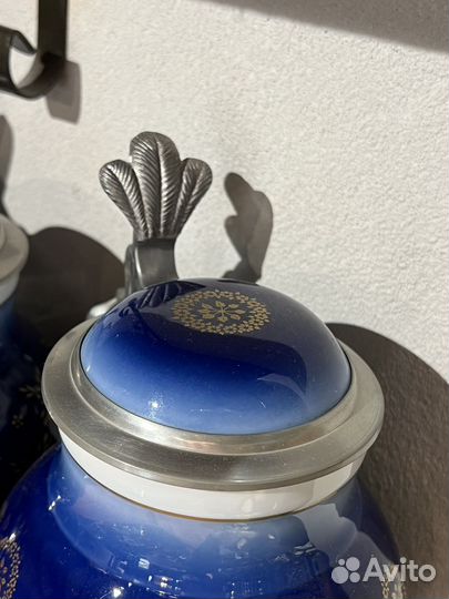 Немецкая пивная кружка royal tettau кобальт