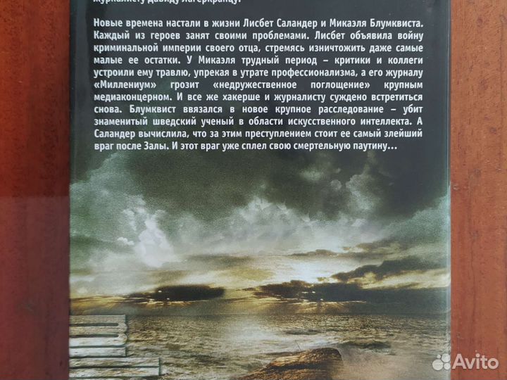 Д. Лагеркранц. Девушка, которая застряла в паутине