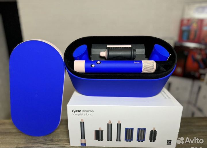 Dyson airwrap complete long hs05 vinca blue