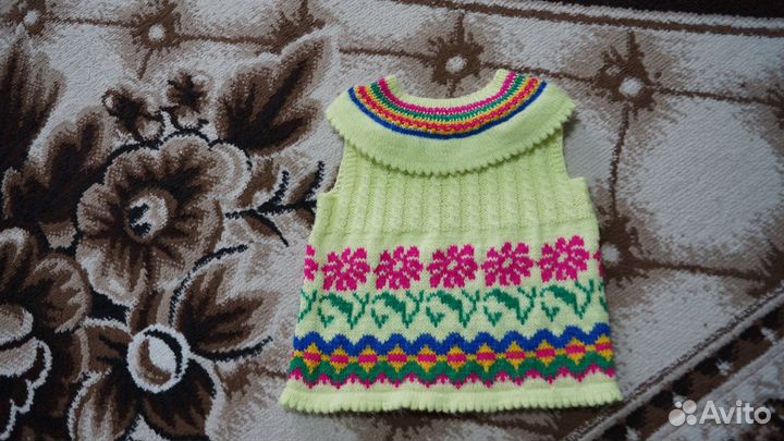 Кофта-безрукавка