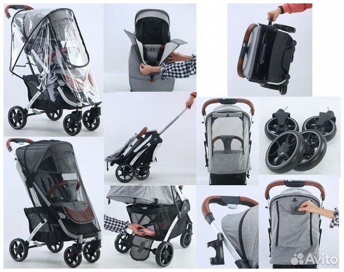 Прогулочная коляска babalo