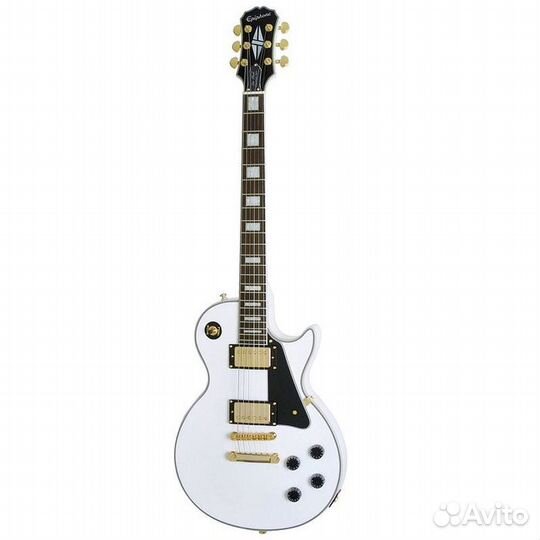 Электрогитара Epiphone les paul Custom Alpine Whit