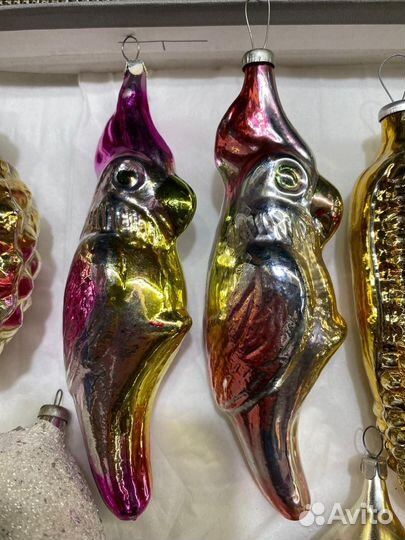 Елочные игрушки СССР