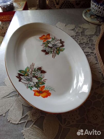 Блюдо большое СССР