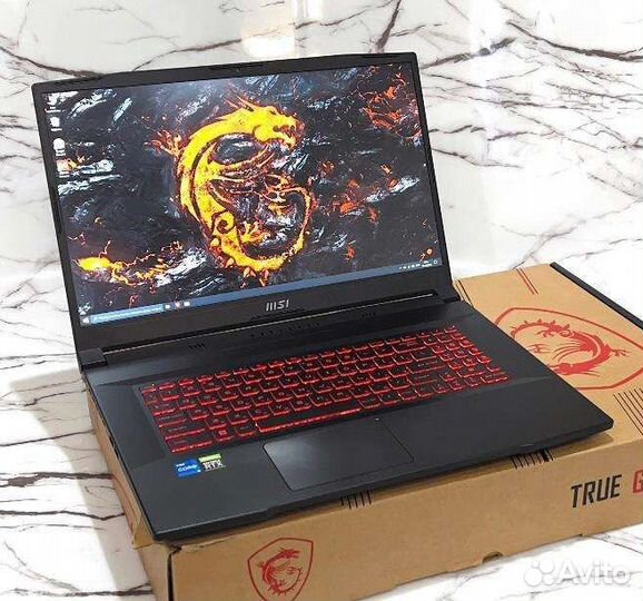Msi katana GF76 17 i5 12ht/8 ядер/RTX3050/ 144Hz