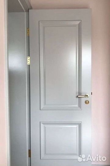 Дверь межкомнатная белая