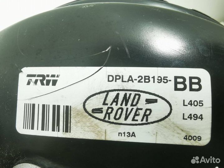 Вакуумный усилитель тормозов Land Rover 4