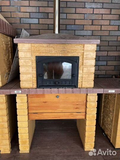 Печь для комплекса барбекю