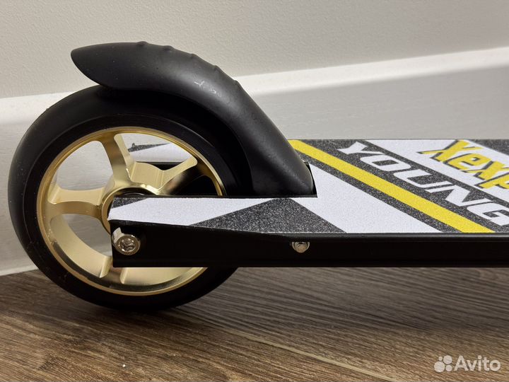 Самокат трюковой металл fine 110 мм