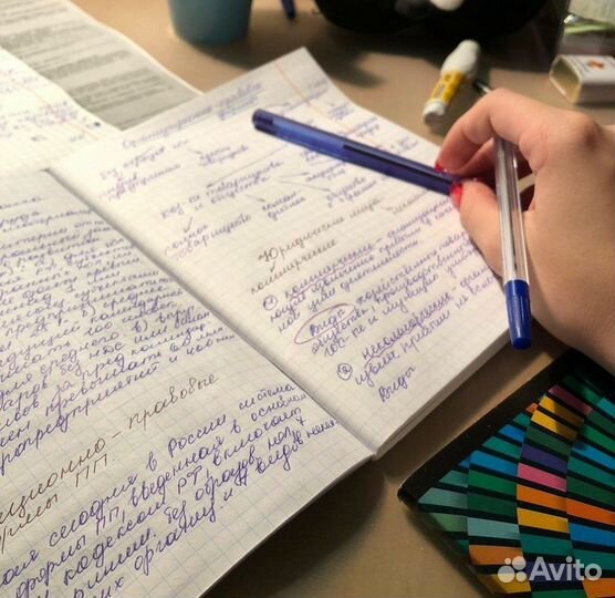 Перепишу конспекты, лекции, курсовые от руки