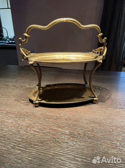 Винтажная конфетница/ бисквитница