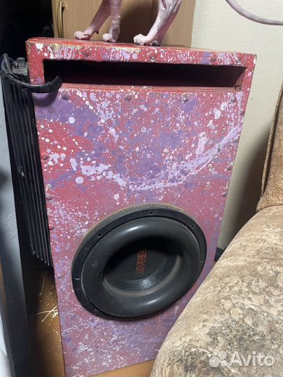 Сабвуфер 12 edge+моноблок