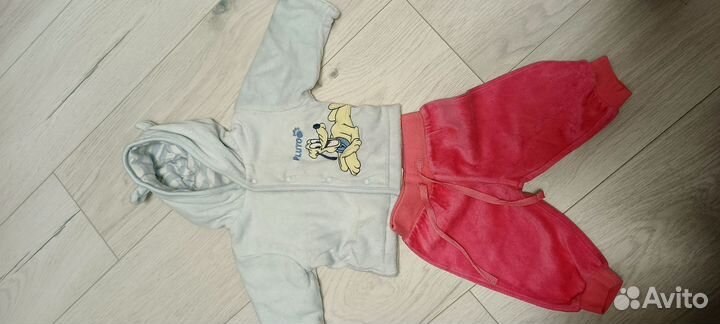 Вещи детские утеплённые на девочку 62 размер