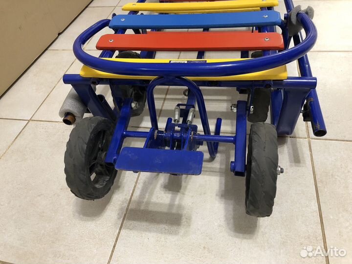 Санки для двойни погодок