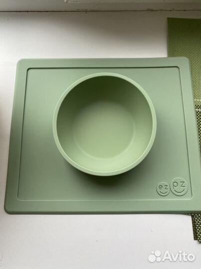 Тарелка детская силиконовая