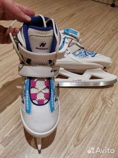 Коньки раздвижные детские Nordway (31-35 размер)