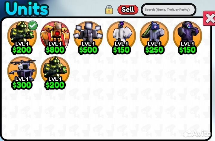 Toilet tower defense юниты