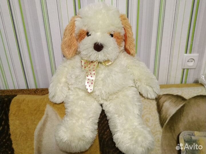 Мягкая игрушка собака большая