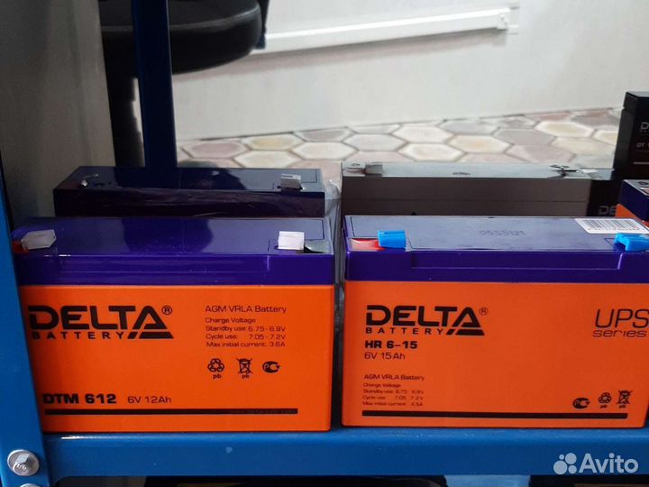 Аккумуляторы delta GEL