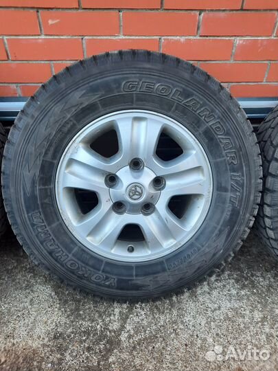 Зимние колеса r17 на Тойота Ленд Крузер 100 200