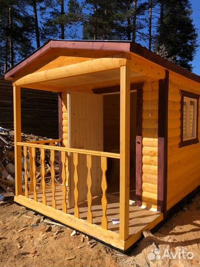 Мобильная баня на заказ установка 3-7 дней