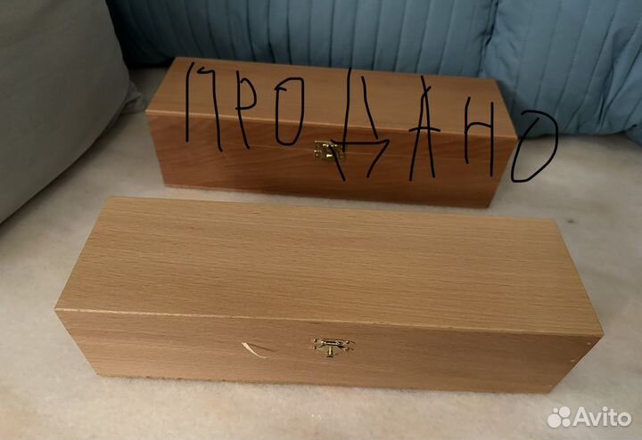 Деревянная коробка для вина