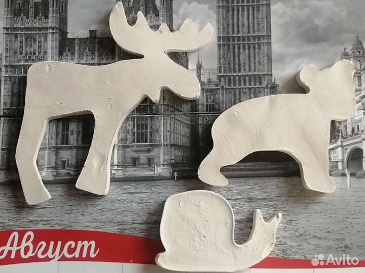 Гипсовые поделки для детей красить