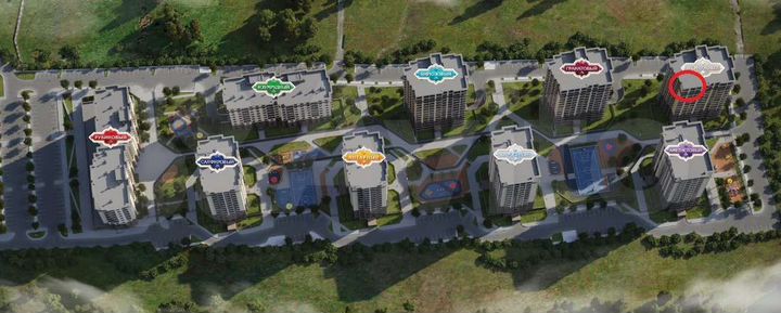 Своб. планировка, 85,8 м², 7/14 эт.