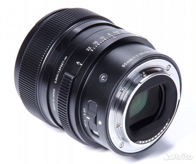 Sigma AF 65mm F2.0 DG DN contemporary Sony E