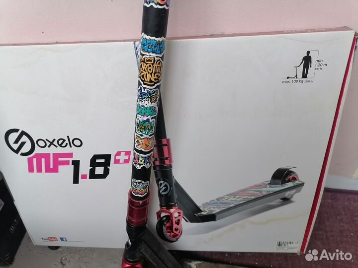 Трюковой самокат oxelo