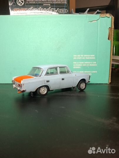 Модель автомобиля москвич 412-028 1:43
