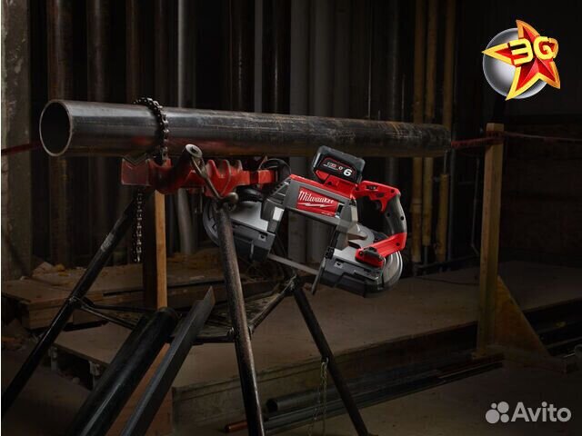 Аккумуляторная пила ленточная Milwaukee M18 fuel CBS125-0 4933447150 без аккумулятора