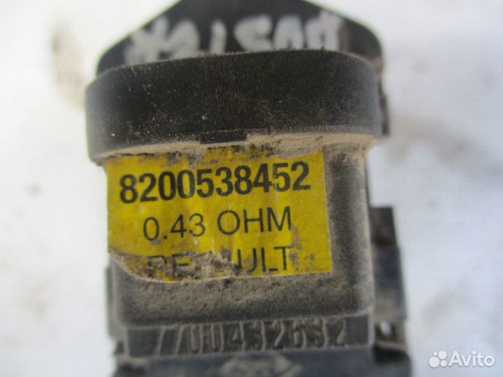 Резистор печки Renault Duster 1 HS