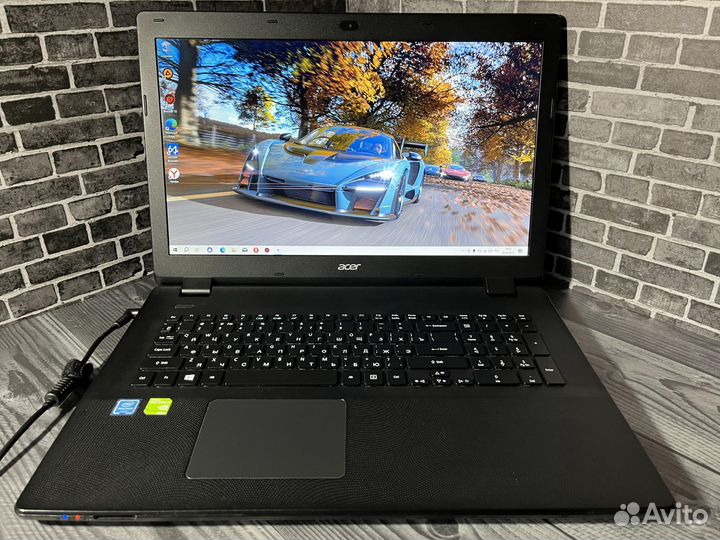 Мощный ноутбук Aser Nvidia 910M/SSD/17.3