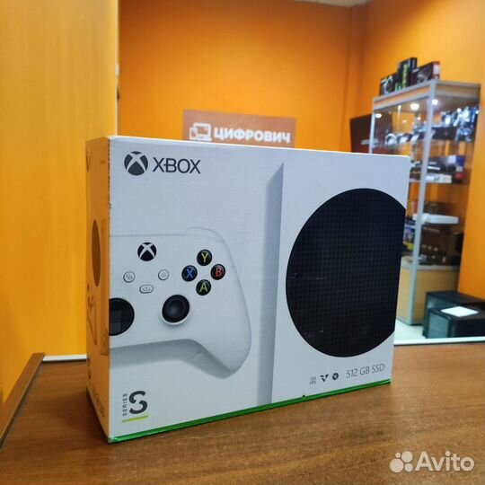 Игровая консоль X-BOX Series S SSD 512GB новая