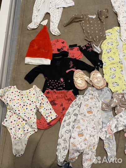 Вещи пакетом на девочку (два пакета)