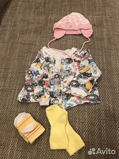 Пакет вещей ребенку до года