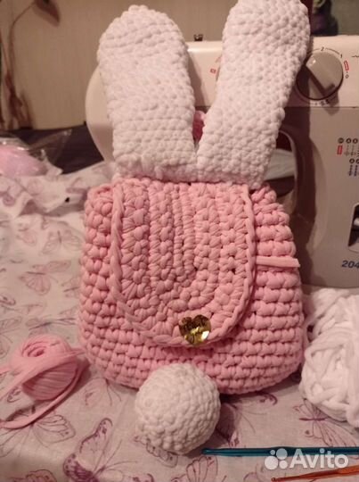 Рюкзак зайка детский