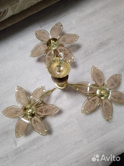 Люстра потолочная бу