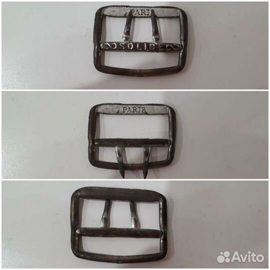 Пряжка.От военного французского вещь мешка 1918год