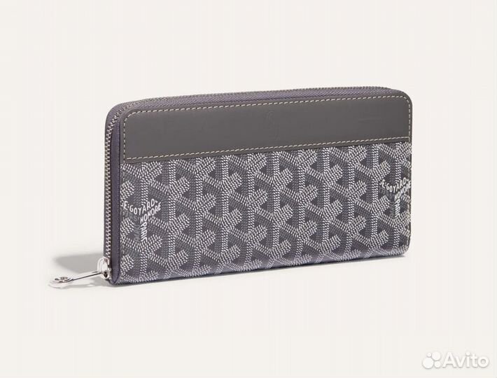 Goyard Matignon GM Grey кошелек