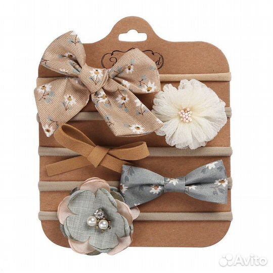 Ободочки (Повязка) на голову для девочки с цветами