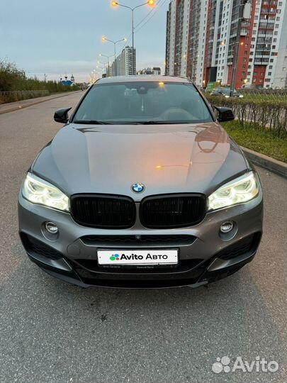 BMW X6 3.0 AT, 2017, 135 555 км