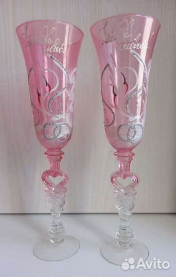 Свадебные фужеры