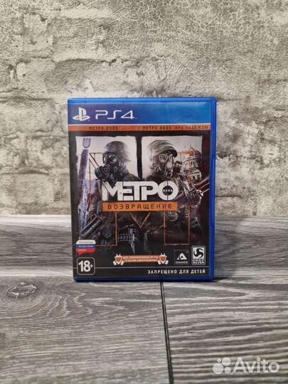Metro Redux PS4/PS5
